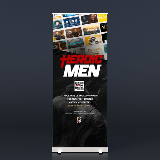 Heroic Men-Banner/Stand